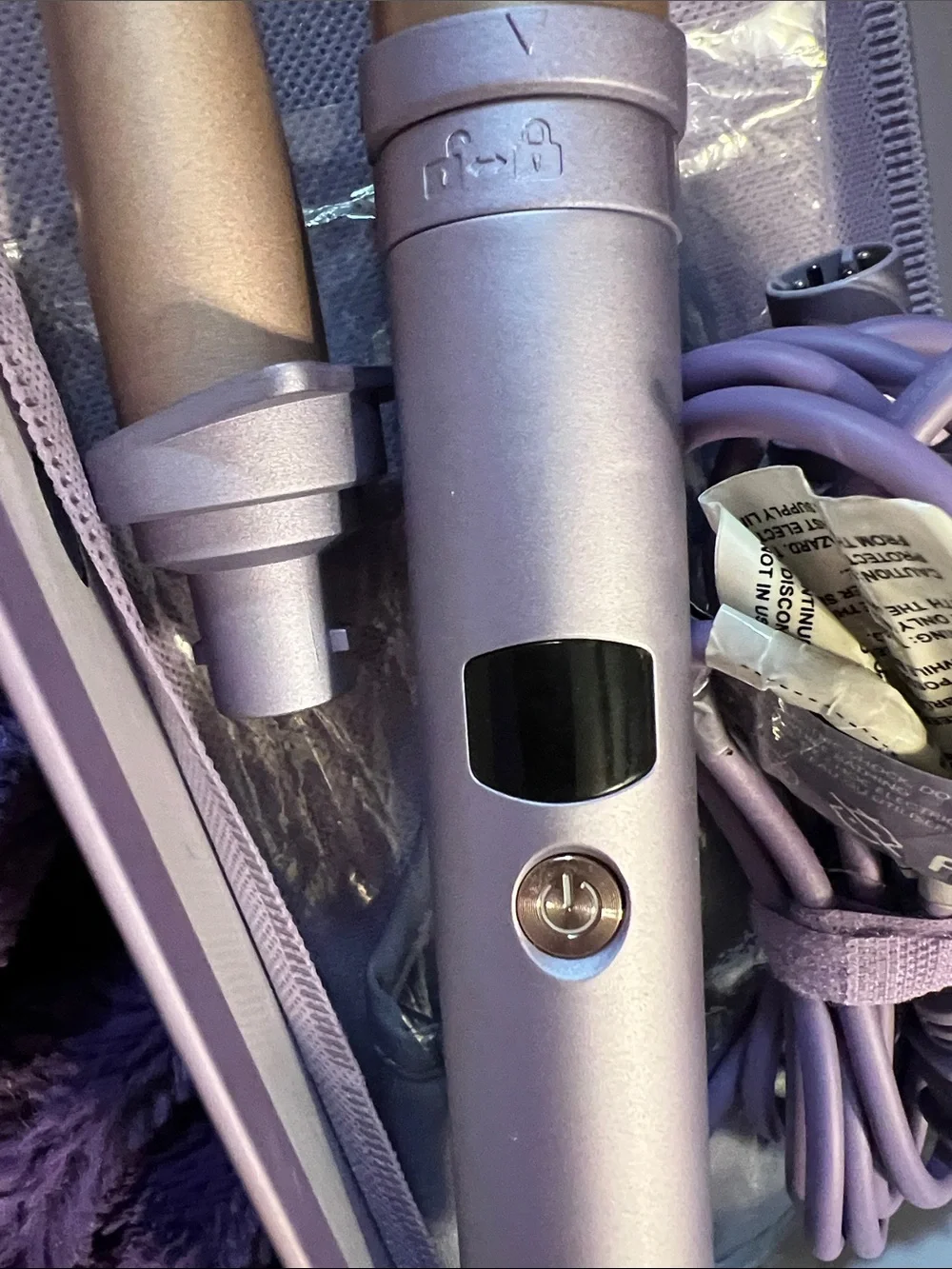 MONAT Triple Touch 3-in-1 Curling Wand - Lavender